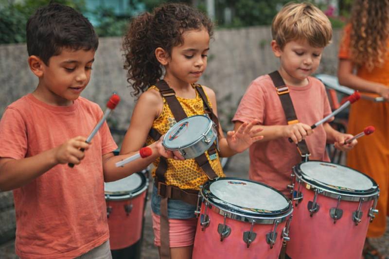 Aulas de Percussão